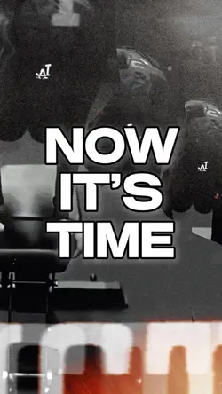 Now it’s time 💪