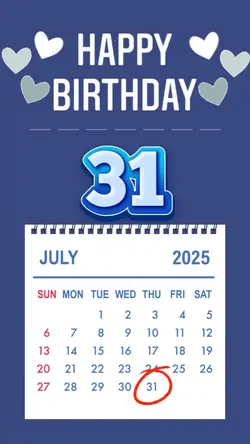 birthday 31July2025