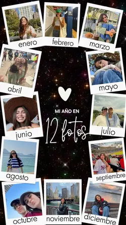 mi año en 12 fotos