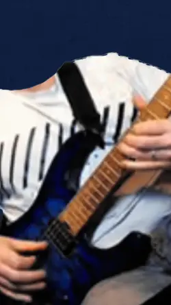 guitar green screen 