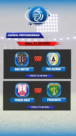 Jadwal BRI Liga 1