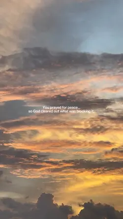 Prayed peace 