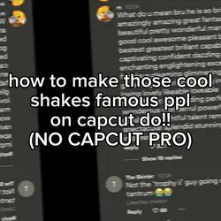 a tutorial!