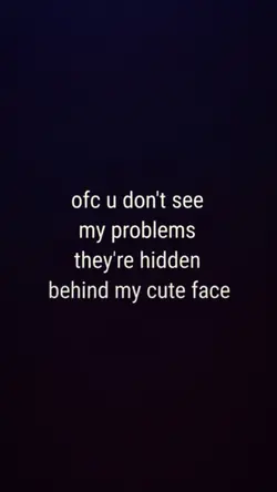 ofc u don't see my 
