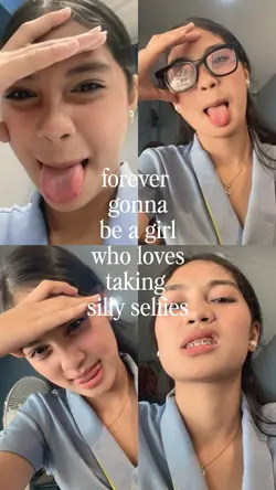 silly selfies