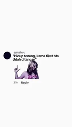 POV dapat tiket BTS