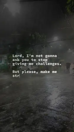 MAKE ME STRONGER