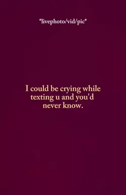 texting u and you'd 