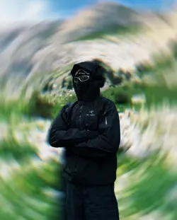 Radial blur effect
