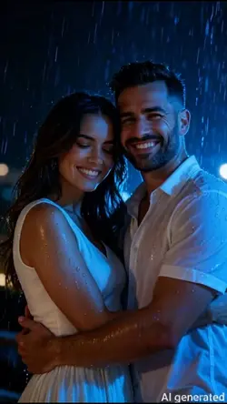 Rain couple 