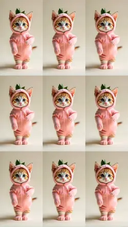 踊る猫
