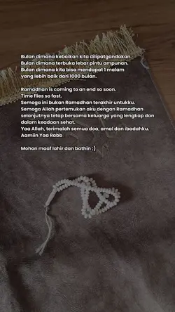 Bye Ramadhan :(