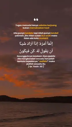 tugas manusia hanya