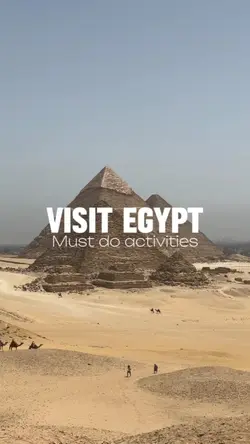 Visit Egypt Must Do Activities