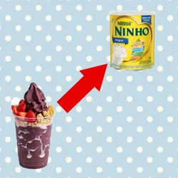 AÇAI COM LEITE NINHO