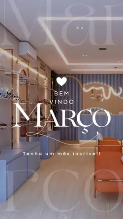 Bem-vindo março