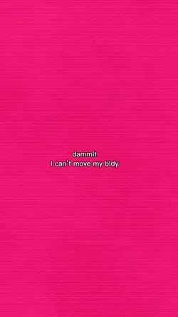 I cant move my body