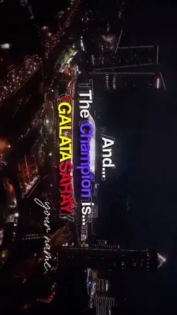 Şampiyon Galatasaray