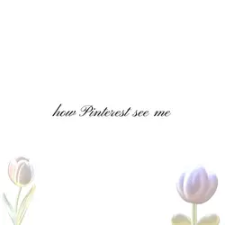 how Pinterest see me