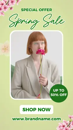 Spring Sale Poster