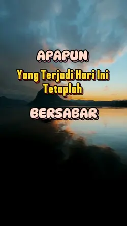 Tetap Bersabar... 