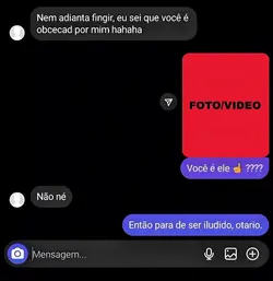 você é ele? 