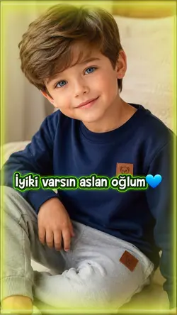İyiki varsın oğlum