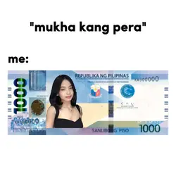 mukha kang pera
