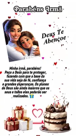 Parabéns Irmã 