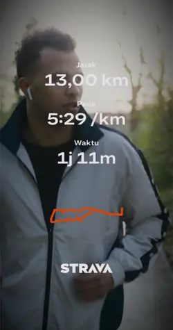 Aesthetic Strava Run