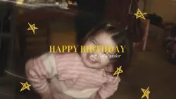 Happy birthday 