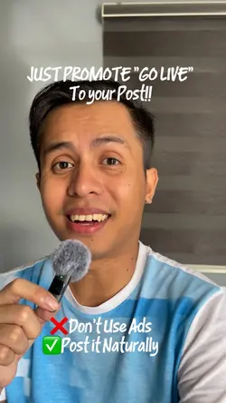 Go live!