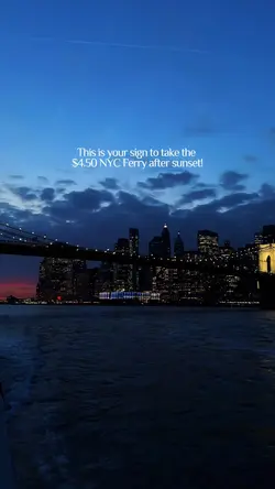 NYC NIGHT FERRY