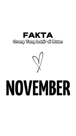 Kelahiran November