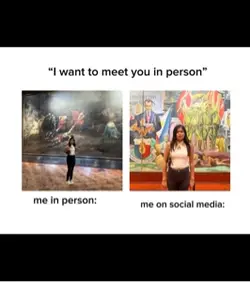 me in “person”