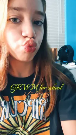GRWM for school 