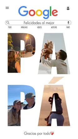 Google día del papá