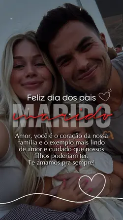 Homenagem Marido 