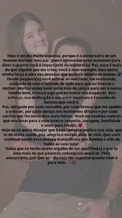 Parabéns pai 