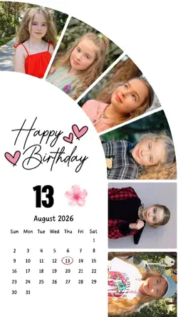 BDAY DAUGHTER 13 AUG