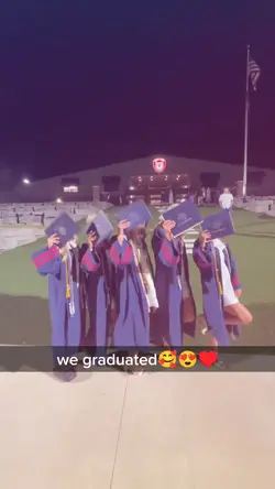 we graduated 