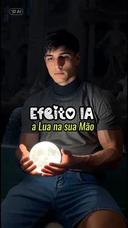 A lua na Sua Mão 