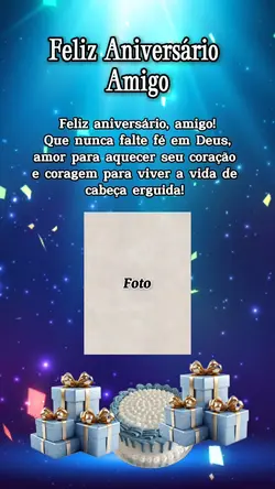 Aniversário Amigo