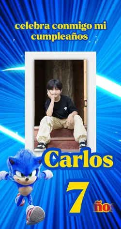 invitación sonic