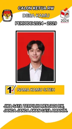 Calon ketua RW