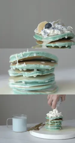 Mint pancake