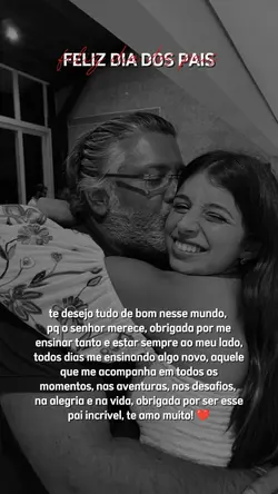 Feliz dia dos pais!