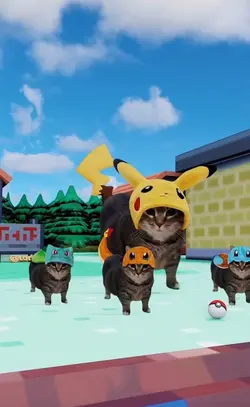 Pokemon X UIUA cat 