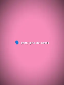pretty girl r blonde