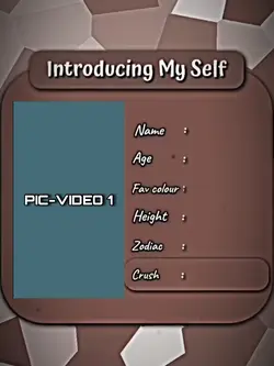 introducing my self